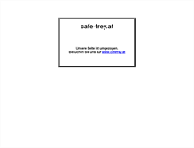 Tablet Screenshot of cafe-frey.at